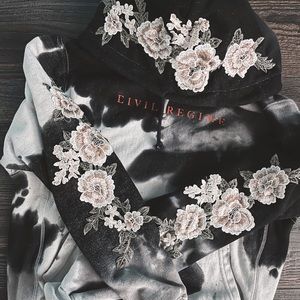 Civil Regime Champion Roses Hoodie